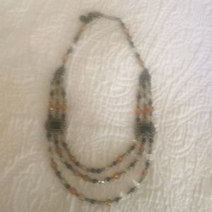 Premier Designs triple tier necklace